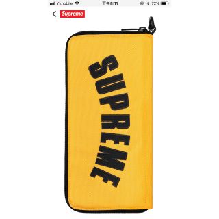 シュプリーム(Supreme)のsupreme north face arc logo organizer(長財布)