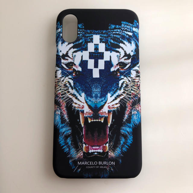 MARCELO BURLON - iPhoneケース マルセロバーロン トラブルー iPhoneXの通販 by sjy's shop｜マルセロブロンならラクマ