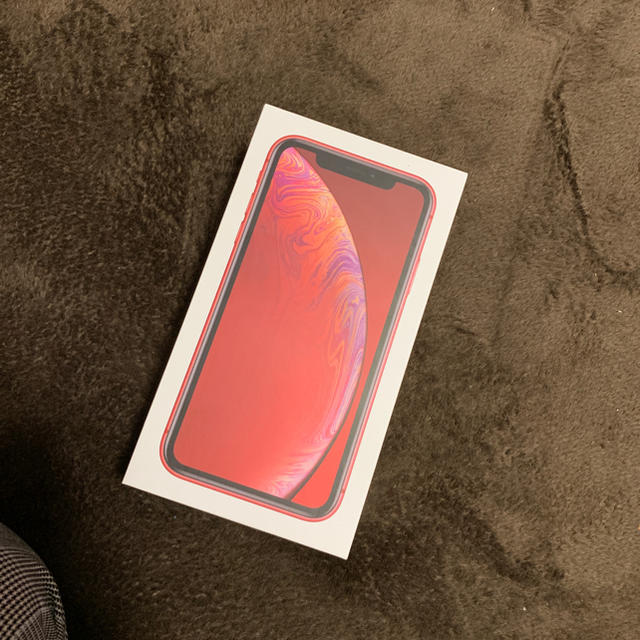 捨て値 早い者勝ち 本日限定iPhoneXR 128GB RED 新品未使用