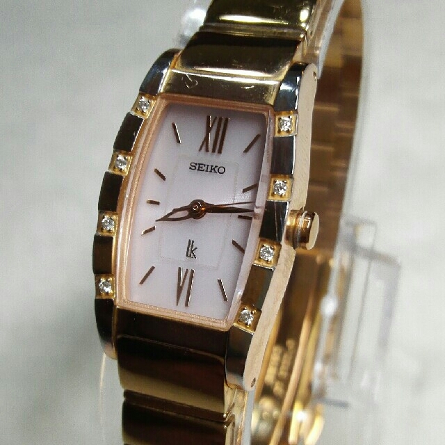 2021新発 SEIKO - セイコー腕時計 ルキア 8Pダイヤ ソーラーレディース 腕時計