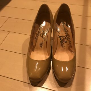 ランバンオンブルー(LANVIN en Bleu)のお値下げ❣️ランバンオンブルー♡ベージュのパンプス(ハイヒール/パンプス)