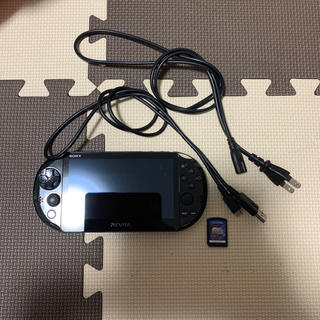 プレイステーションヴィータ(PlayStation Vita)のPS VITA ブラック(携帯用ゲーム機本体)