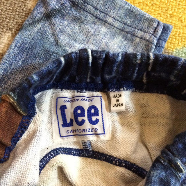 Lee(リー)のLee クラッシュデニム風プリント 70 キッズ/ベビー/マタニティのキッズ服男の子用(90cm~)(その他)の商品写真