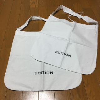 エディション(Edition)のEDITION の ショップ袋(ショップ袋)