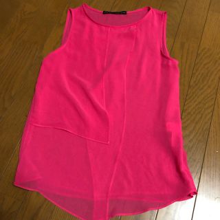 ザラ(ZARA)のZARA ノースリブラウス(シャツ/ブラウス(半袖/袖なし))