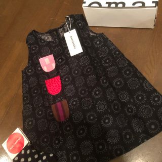 マリメッコ(marimekko)の⚫️マリメッコ  キッズ 新品未使用   ギフトボックス入り(ワンピース)