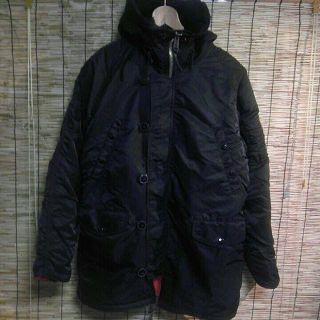 アルファインダストリーズ(ALPHA INDUSTRIES)の古着 ALPHA INDUSTRIES アルファ N-3B ブラック S (フライトジャケット)