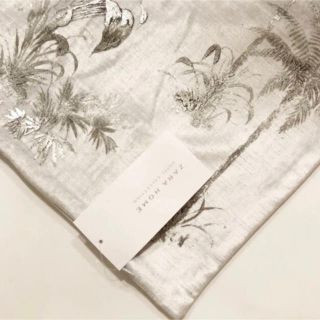 ザラホーム(ZARA HOME)の新品 ZARA HOME ザラホーム エキゾチックプランツ クッションカバー(クッションカバー)