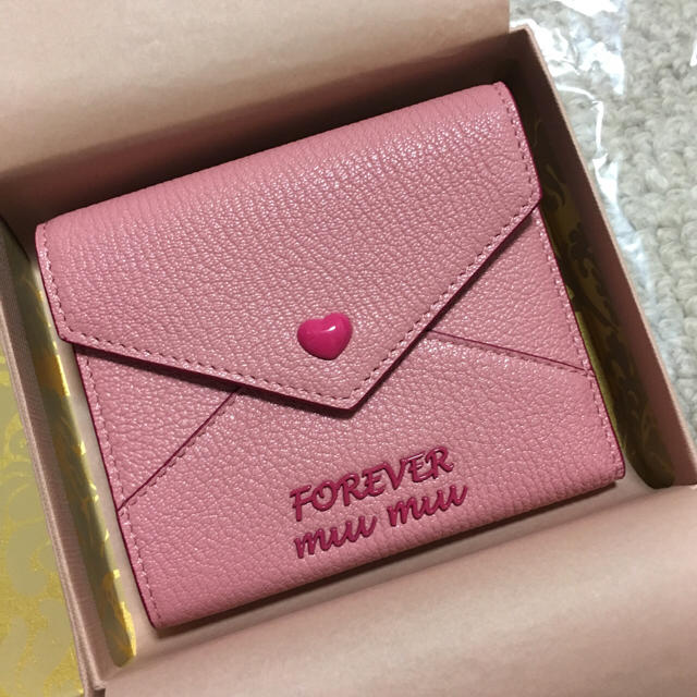 本日限定値下げ♡新品♡miumiu マドラスラブ財布 ラブレター ミュウミュウ