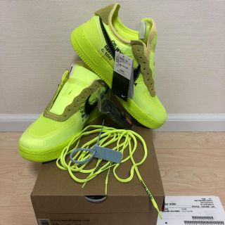 ナイキ(NIKE)のNIKE off-white THE10 エアフォース1 ボルト 新品未使用(スニーカー)