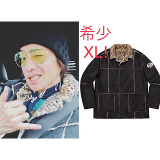 シュプリーム(Supreme)のキムタク着用 XL Reversible Faux Leopard Coat(ブルゾン)