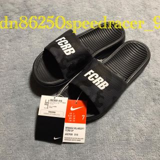 エフシーアールビー(F.C.R.B.)のNIKE BENASSI SOLARSOFT FCRB SP モノトーンカモ(サンダル)