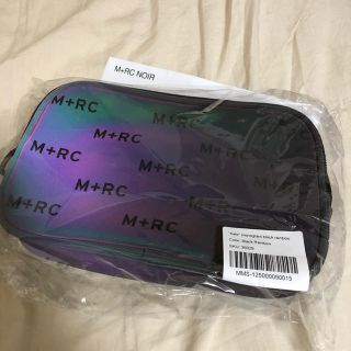 ノワール(NOIR)のM+RC NOIR  BLACK RAINBOW REFLECTIVE BAG(ウエストポーチ)