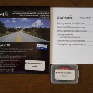 ガーミン(GARMIN)のガーミンCityNavigatorインド microSD/SD正規品　(その他)