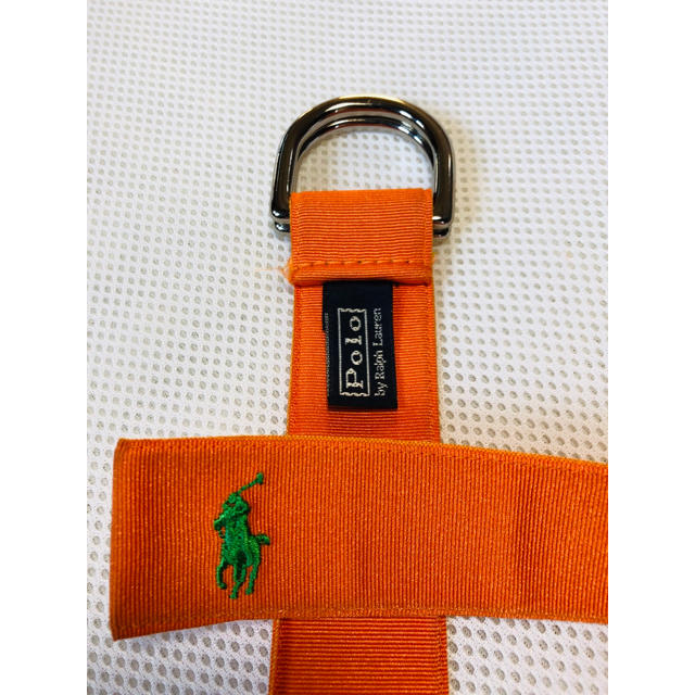 POLO RALPH LAUREN(ポロラルフローレン)のPOLO ベルト オレンジ ポロ ラルフローレン メンズのファッション小物(ベルト)の商品写真