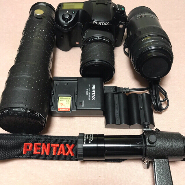 PENTAX(ペンタックス)の最終値下げ！BORG60ED+PENTAX K20D セット スマホ/家電/カメラのカメラ(その他)の商品写真