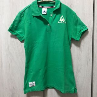 ルコックスポルティフ(le coq sportif)のルコック le coq sportif ポロシャツ(半袖/緑)(ポロシャツ)