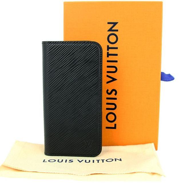 LOUIS VUITTON - ルイヴィトン iPhone X / XS フォリオ エピ　ブラックの通販 by papi's shop｜ルイヴィトンならラクマ