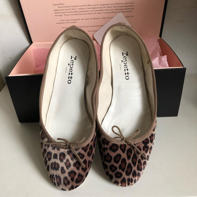 repetto(レペット)のレペット  レオパード 40 レディースの靴/シューズ(バレエシューズ)の商品写真