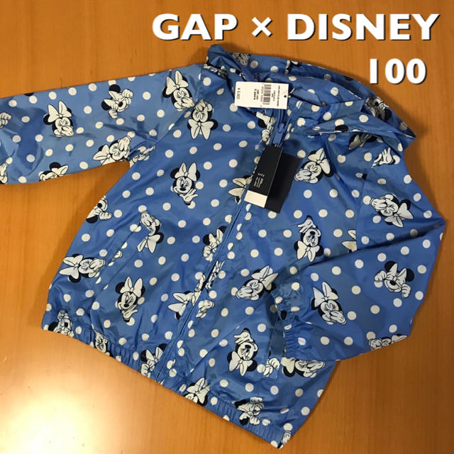 babyGAP(ベビーギャップ)の新品 ギャップ  ディズニー ウインドブレーカー 100 キッズ/ベビー/マタニティのキッズ服女の子用(90cm~)(ジャケット/上着)の商品写真