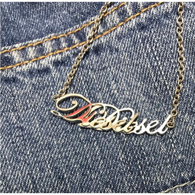 DIESEL(ディーゼル)のDIESEL silver accessory  レディースのアクセサリー(ネックレス)の商品写真