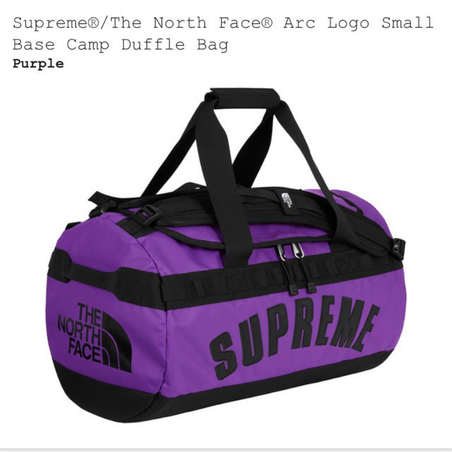 supreme the NORTH FACE duffle bag