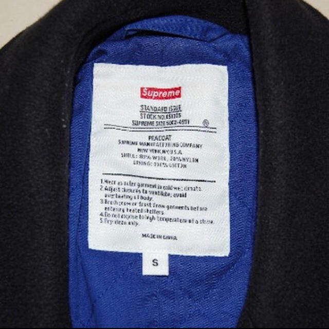 Supreme(シュプリーム)のSサイズ Supreme 2009FW Pea Coat メンズのジャケット/アウター(ピーコート)の商品写真