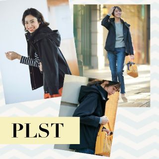 プラステ(PLST)の【美品✨完売】PLST ポリエステルツイルマウンテンパーカ(その他)