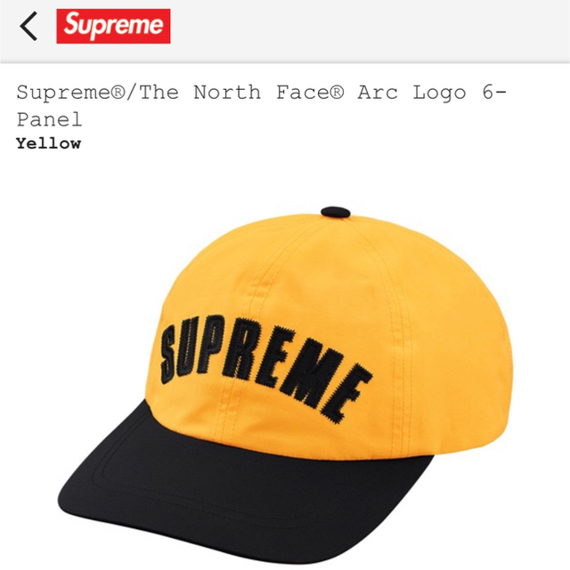 Supreme/The North Face Arc Logo 6-Panel - キャップ