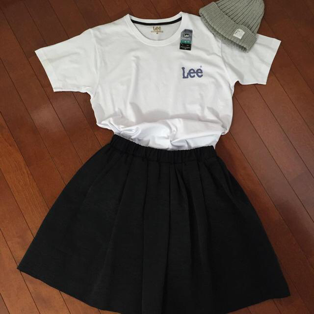 Lee(リー)のLee×Ｔシャツ×ホワイト レディースのトップス(Tシャツ(半袖/袖なし))の商品写真