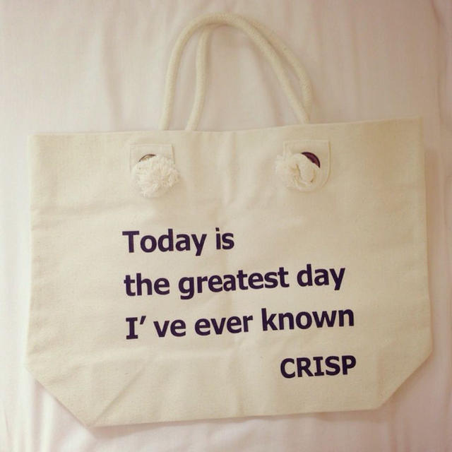 Crisp(クリスプ)のcrisp＊ノベルティバッグ大 レディースのバッグ(トートバッグ)の商品写真
