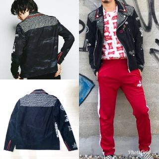 「 激レア ヒステリックグラマー転写ダブルライダースジャケット