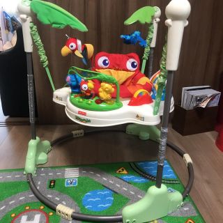 フィッシャープライス(Fisher-Price)のフィッシャープライス レインフォレスト ジャンパルー(ベビージム)