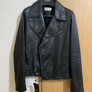 サンローラン(Saint Laurent)のサンローラン レザーライダース L00 サイズ44(ライダースジャケット)