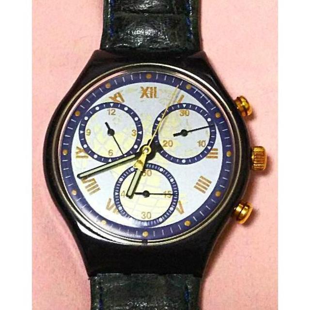 swatch(スウォッチ)のSWATCH スウォッチ TWENTY TWO(22) JEWELS 時計 中古 レディースのファッション小物(腕時計)の商品写真