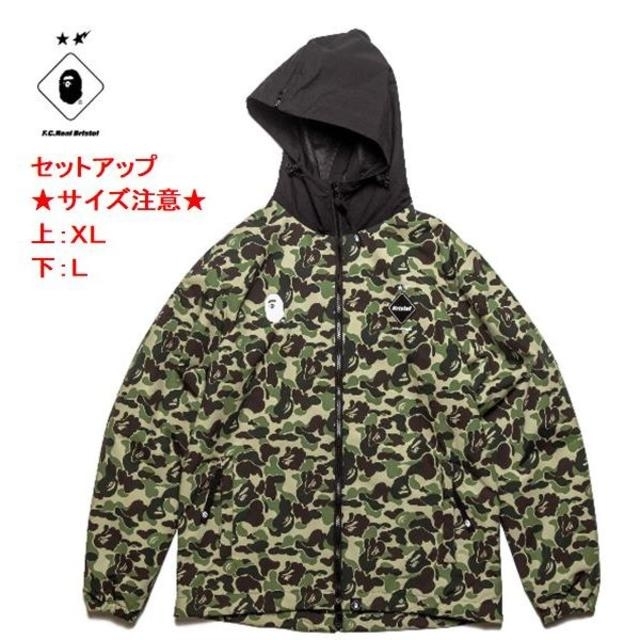 BAPE×FCRB SEPARATE PRACTICE JACKET_PANTS