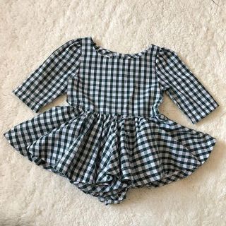 キャラメルベビー&チャイルド(Caramel baby&child )の 国内未入荷 numikids ブルマ付き 3／4袖ワンピース  6-12m (ワンピース)