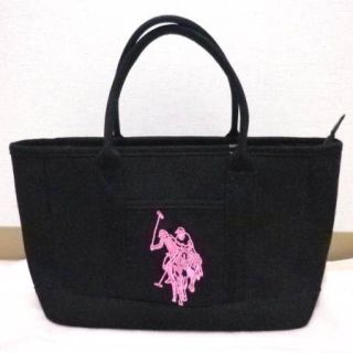 ポロラルフローレン(POLO RALPH LAUREN)のU.S.POLO ASSNポロ黒トート(トートバッグ)