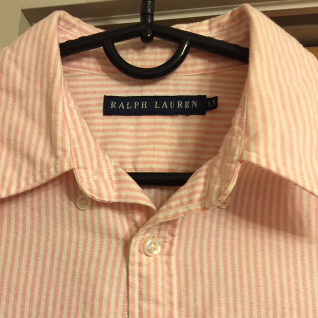 Ralph Lauren(ラルフローレン)の半袖ストライプシャツ レディースのトップス(シャツ/ブラウス(半袖/袖なし))の商品写真