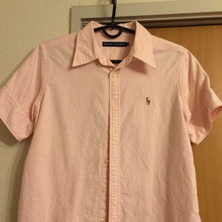 ラルフローレン(Ralph Lauren)の半袖ストライプシャツ(シャツ/ブラウス(半袖/袖なし))