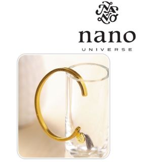 ナノユニバース(nano・universe)のarapan様専用★新品★　nano・universe　バングル　ゴールド(ブレスレット/バングル)