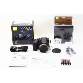ニコン(Nikon)のNikon デジタルカメラ COOLPIX B500 ブラック ケース付(コンパクトデジタルカメラ)