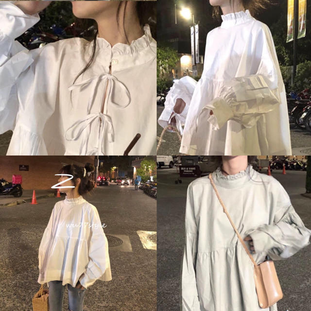 dholic(ディーホリック)のBig cute blouse レディースのトップス(シャツ/ブラウス(長袖/七分))の商品写真