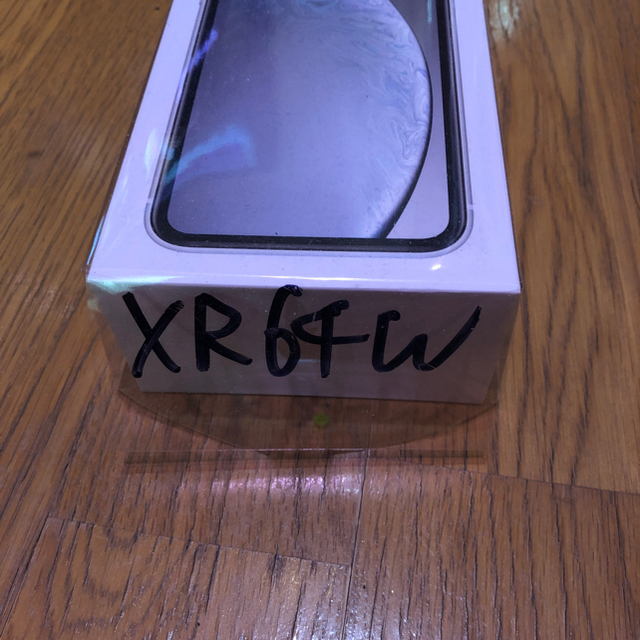 【内祝い】 Apple 白   ６４G XR  iPhone - スマートフォン本体