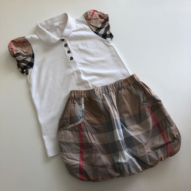 BURBERRY(バーバリー)のバーバリー＊２点セット＊110 キッズ/ベビー/マタニティのキッズ服女の子用(90cm~)(その他)の商品写真