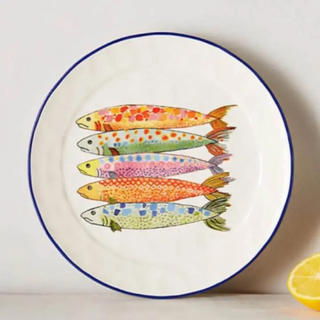 アンソロポロジー(Anthropologie)のアンソロポロジー sardina お魚 サイドプレート(食器)