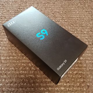 サムスン(SAMSUNG)の新品　au Galaxy S9 SCV38  simロック解除済み(スマートフォン本体)