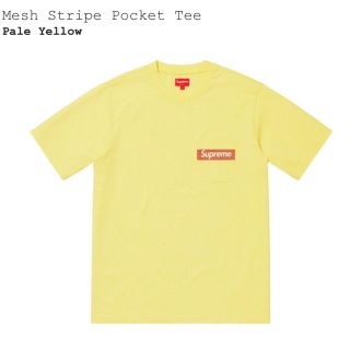 シュプリーム(Supreme)のSupreme Mesh Stripe Pocket Tee(Tシャツ/カットソー(半袖/袖なし))