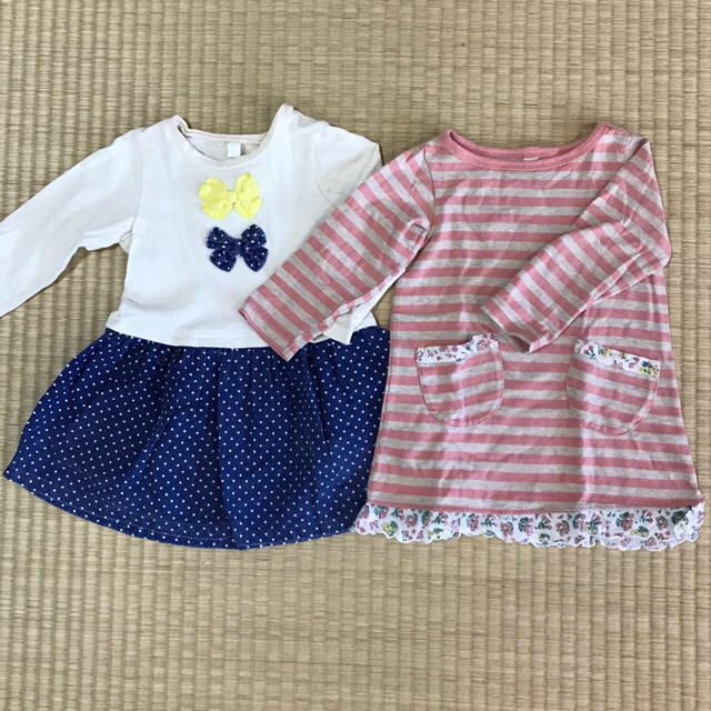 SunnyLandscape(サニーランドスケープ)の専用☆ワンピース セット キッズ/ベビー/マタニティのベビー服(~85cm)(ワンピース)の商品写真