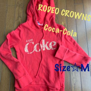 ロデオクラウンズ(RODEO CROWNS)のRODEO CROWNS×Coca-Colaコラボパーカー Msize(パーカー)